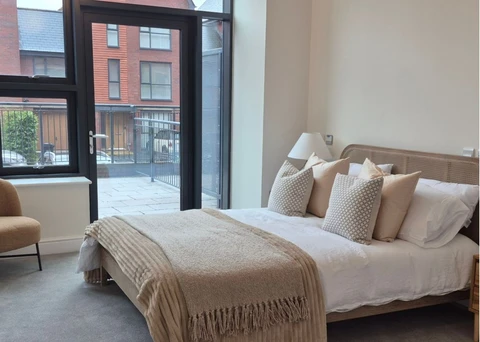 10 River House, bedroom, The Chocolate Quarter retirement village