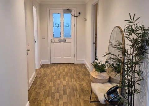 10 River House, hallway, The Chocolate Quarter retirement village