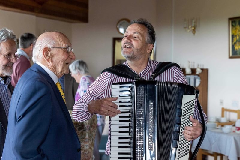 Jim's 100 years old birthday at Cote Lane Bristol