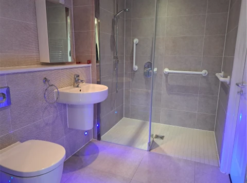 Shower room, 15 Broadmead, The Chocolate Quarter