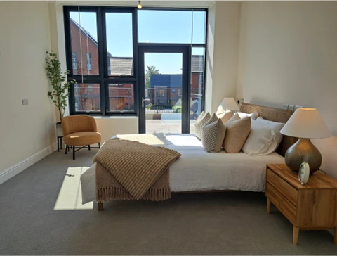 Bedroom, 2 River house, The Chocolate Quarter