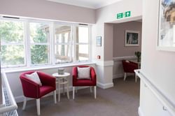 Newly refurbished lounge area