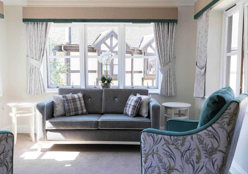 Newly refurbished lounge area