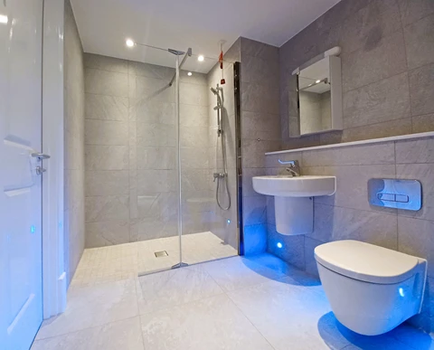 Shower room - Millstream retirement apartment