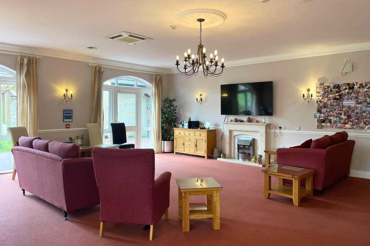 Lounge area