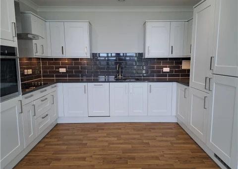 Kitchen of 61 River house, The Chocolate Quarter