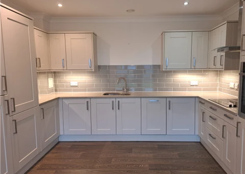 Kitchen of 99 River House, The Chocolate Quarter