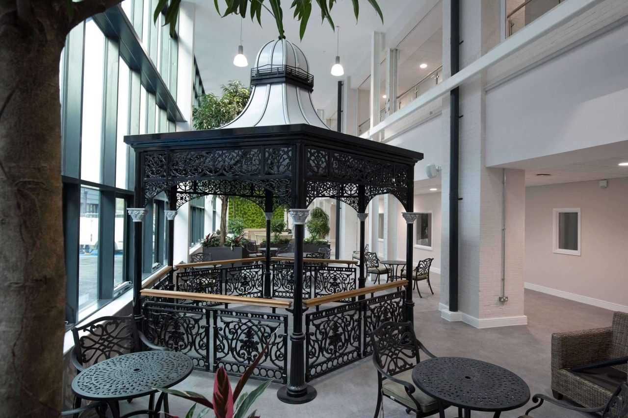 Atrium bandstand