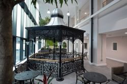 Atrium bandstand