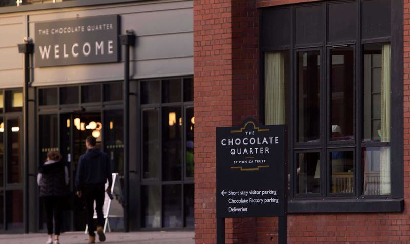 Entrance of The Chocolate Quarter