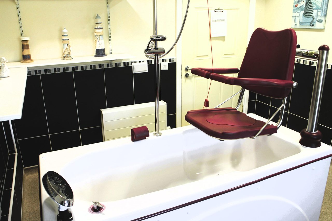 Assisted bathroom