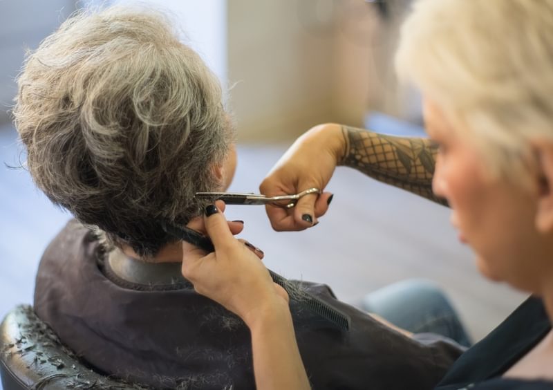 John Wills House care home hair dressing jpg