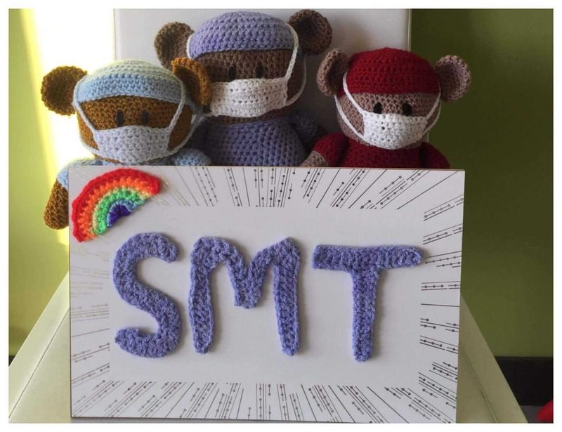 Knitted Bears By Laura