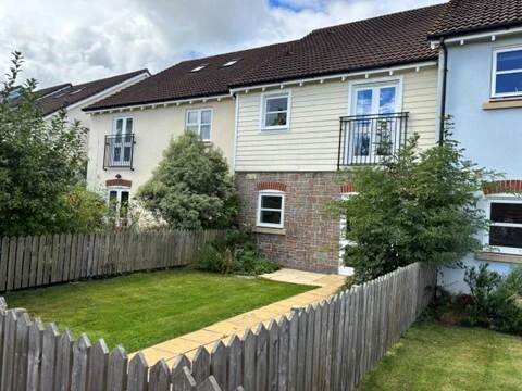 8 Hapil Close, rear and garden, Sandford Station