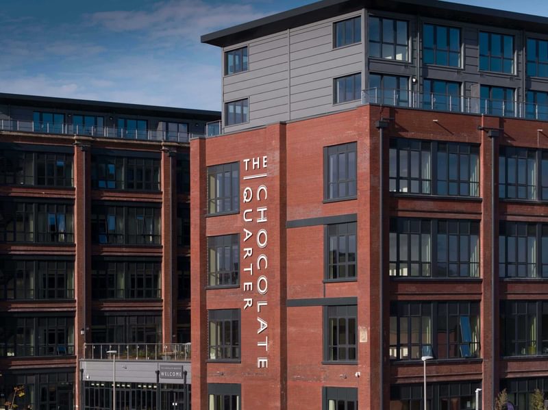 The Chocolate Quarter Aerial Views October 2017 1