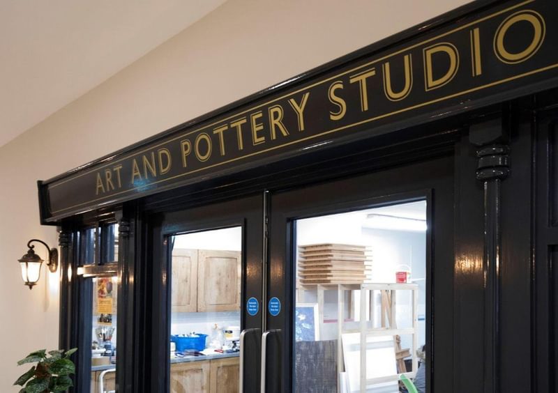The chocolate quarter retirement village art and pottery studio