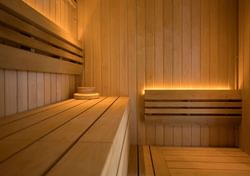 The chocolate quarter retirement village sauna jpg