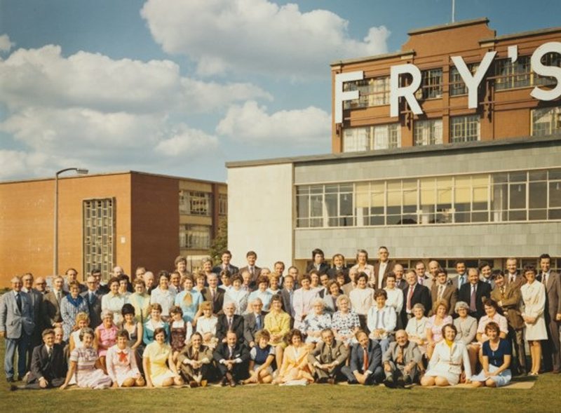 old photos of the chocolate factory