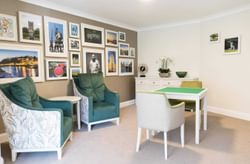 Newly refurbished lounge area