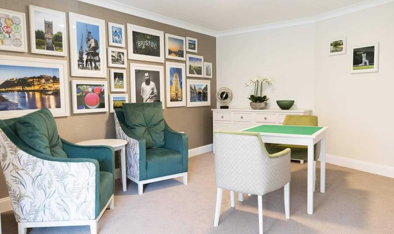Newly refurbished lounge area